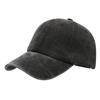 Washed Baseball Cap Hat Solid Color Curved Brim Cowboy Sun Hat Distressed Washed Baseball Cap