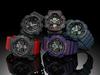 Casio Мужские часы G-SHOCK GA-140-6A, цифровые, кварцевые, ударопрочные, водонепроницаемые 200м, из смолы