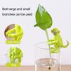 3/6 шт. держатель для поддержки растений в форме обезьяны, инструмент для роста растений, держатель для почек, стеблей, побегов и черенков