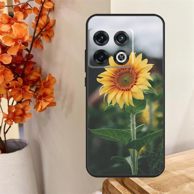 Sunflower Funda For OnePlus 13 13R 12 12R 11 10 Pro 8T 10T OnePlus Nord 4 CE 2 3 Lite N30 N20 N10 Case