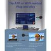 1080P 50m Type C Video Transmitter and Receiver Display Wireless Extender Adapter for Laptop PC To TV Projector