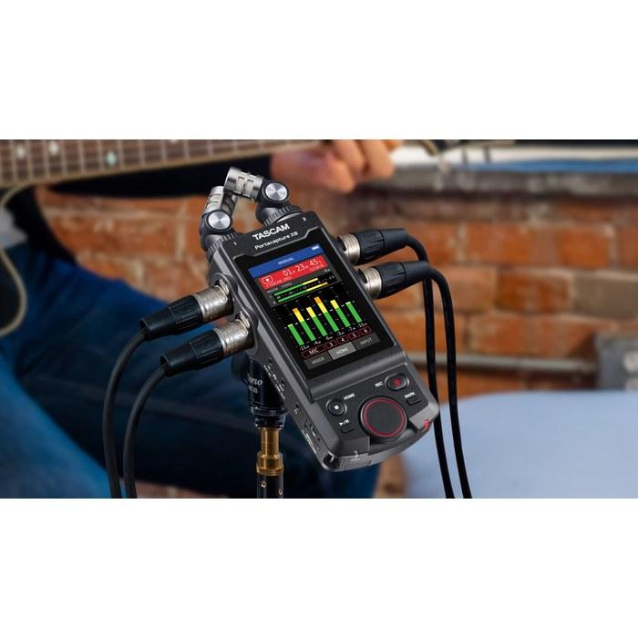 [TASCAM] Portacapture X8 32-битный Float 192 кГц 8-дорожечный портативный рекордер, Черный