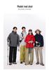 Wanbo Long Outdoor 3-in-1 Jacket with Detachable Down Liner, Unisex Windproof & Waterproof Mountaineering Wear.