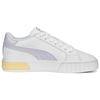 Puma Cali Star Leather Low-Top Sneakers Women Sneakers White Purple Yellow 380176-15