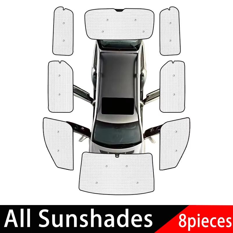 For Hyundai Starex IMax H-1 TQ ILoad 2007~2017 2008 Window Screen Shade Sun Visors Window Sunscreen Anti-UV Rays Car Accessories
