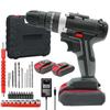 Electric Screwdriver 25+3 Torque Cordless Drill Two Speed Rechargeable Lithium Battery Mini Driver Household Power Tools