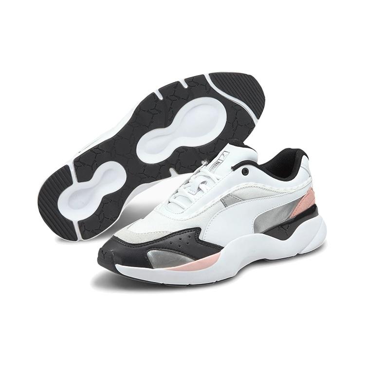 (WMNS) PUMA Lia FS Low Белый/Черный/Серебристый Женские 373441-01