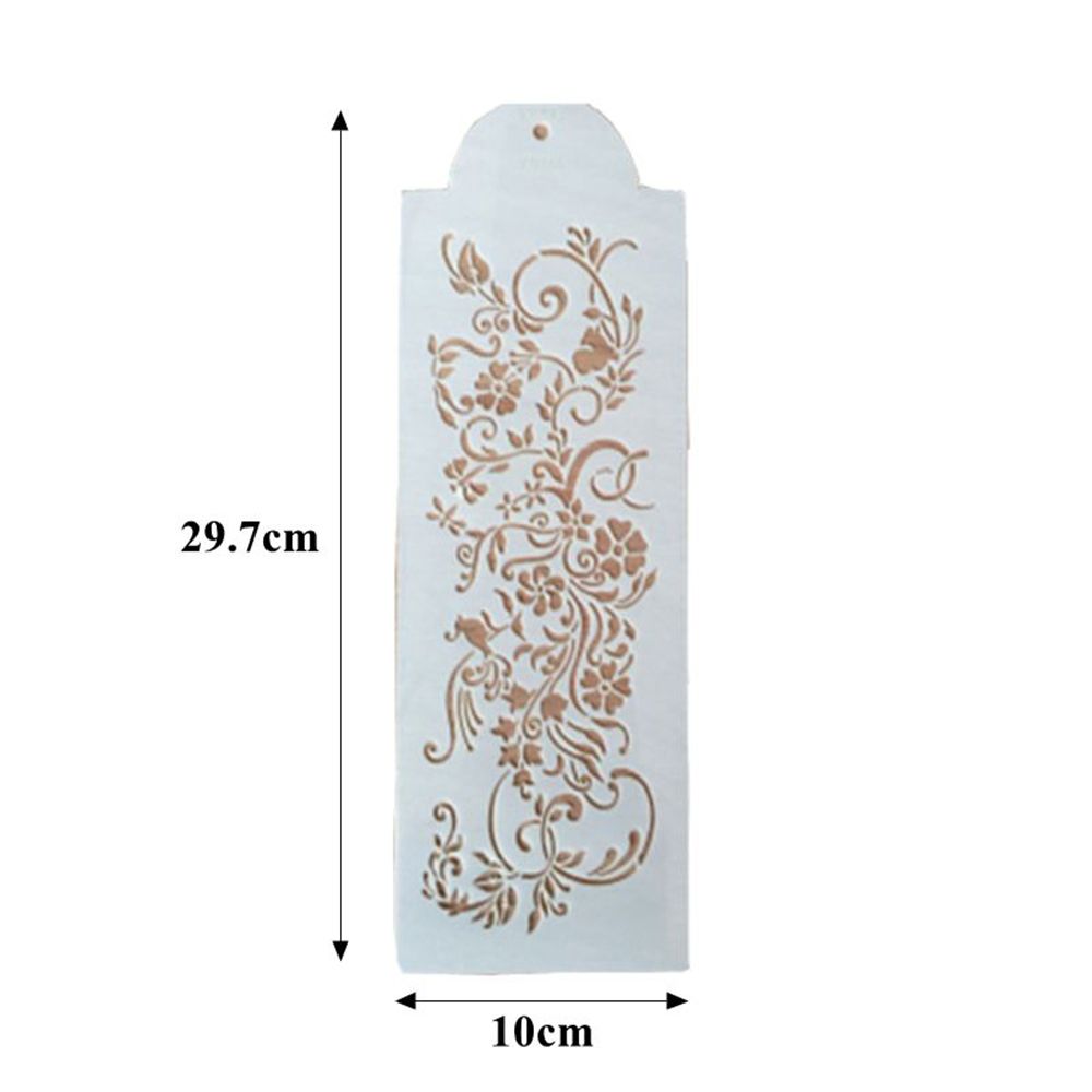 Художественная роспись своими руками Инструмент для выпечки краев Украшение цветов Трафарет для торта Печенье Формы для помадки