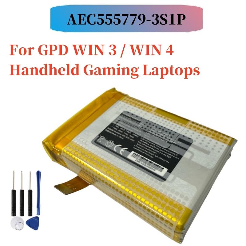 НОВЫЙ Оригинальный аккумулятор AEC555779-3S1P для портативных игровых ноутбуков GPD WIN3 WIN 3 / WIN 4 + бесплатные инструменты