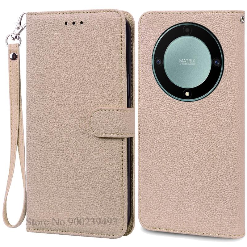 Для Honor X9A 5G чехол-кошелек кожаный флип-чехол для Honor X9A чехол-книжка-кошелек чехол для Honor X 9A силиконовый чехол Fundas