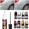 Car Paint Scratches Repair Pen Brush Waterproof Paint Marker Pen Car Tyre Tread Care Automotive Maintain Black White Red Silver
