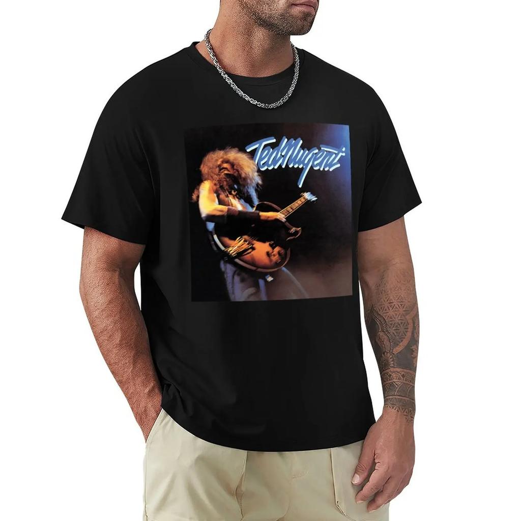 Ted Nugent Classic T-Shirt Anime Figures Animal Prinfor Boys Quick-Drying Clothes For Men