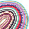 1 String 6mm Multicolor Polymer Clay Beads Flat Round Handmade Loose Spaced Beads For Jewelry Making DIY Bracelet Earrings Craft