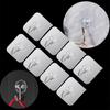 1/5/10Pcs Set Home Bathroom Non Trace Hooks Sticky Sucker Wall Hanger