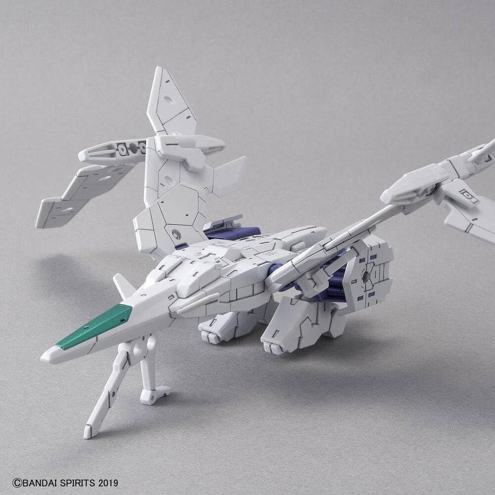 BANDAI SPIRITS 30MM Exa Транспортное средство (Воздушный истребитель Вер.) [Белый] Пластиковая модель в масштабе 1/144 с цветовой кодировкой