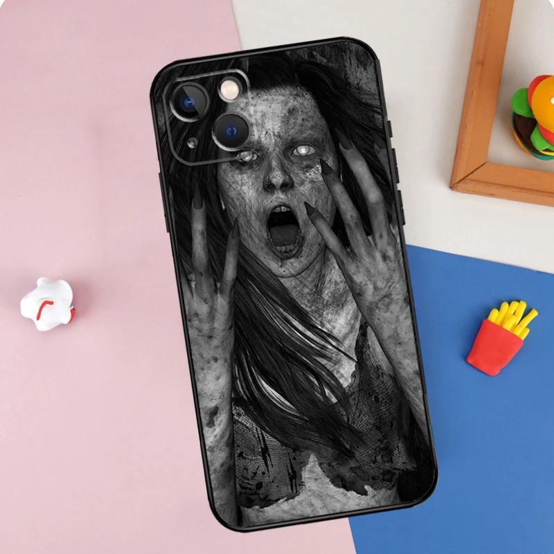 Чехол для мобильного телефона Apple IPhone15 Pro, чехол для мобильного телефона Terrible Horror Scream, окрашенный, устойчивый к падениям Huawei