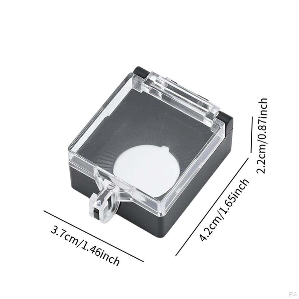 Защитная крышка для кнопки, пылезащитная крышка переключателя, простая установка, универсальная, легкая, аксессуары