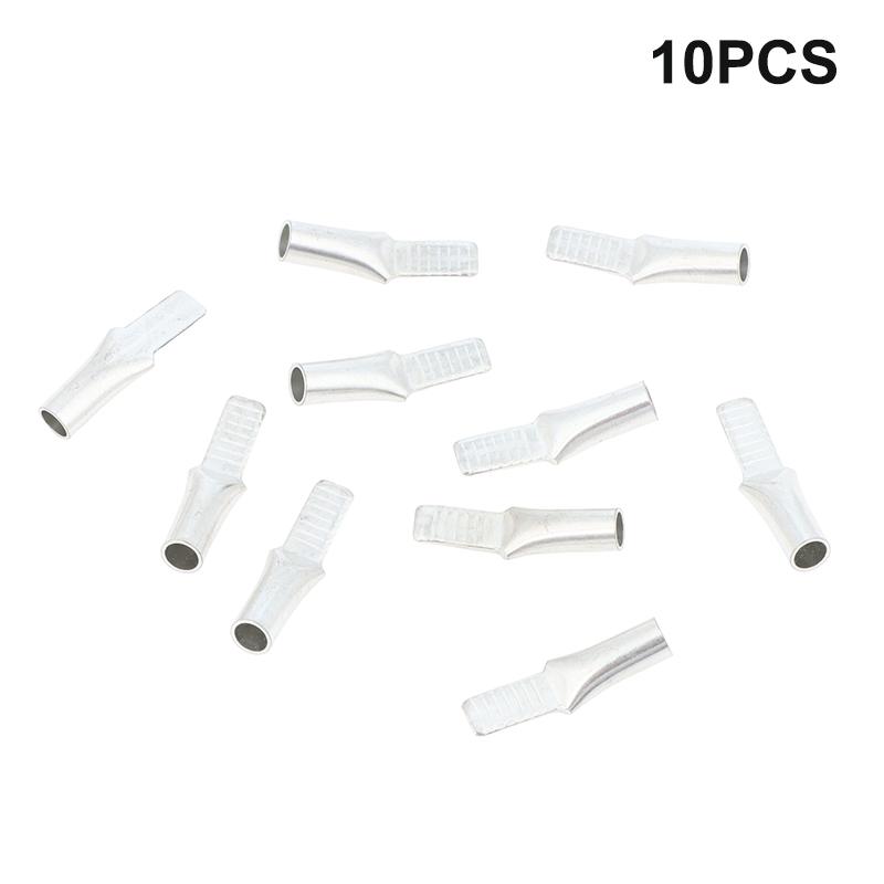 10Pcs C45 Circuit Breaker Wire Crimp Terminals Tin Coated Copper 4/6/10/16/25/35/50mm² for Home Appliance Repair Use