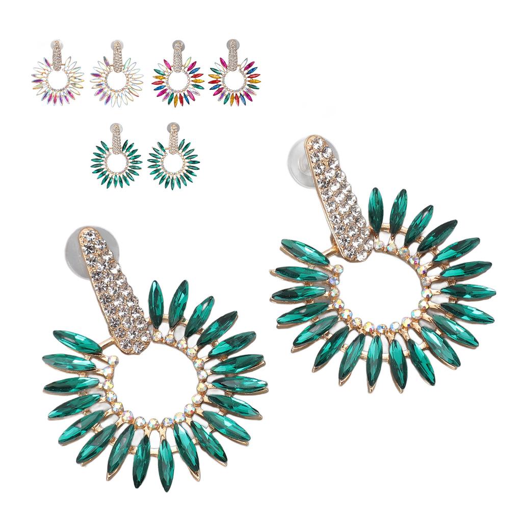 Модные серьги-подвески со стразами, большие серьги-люстры для женщин