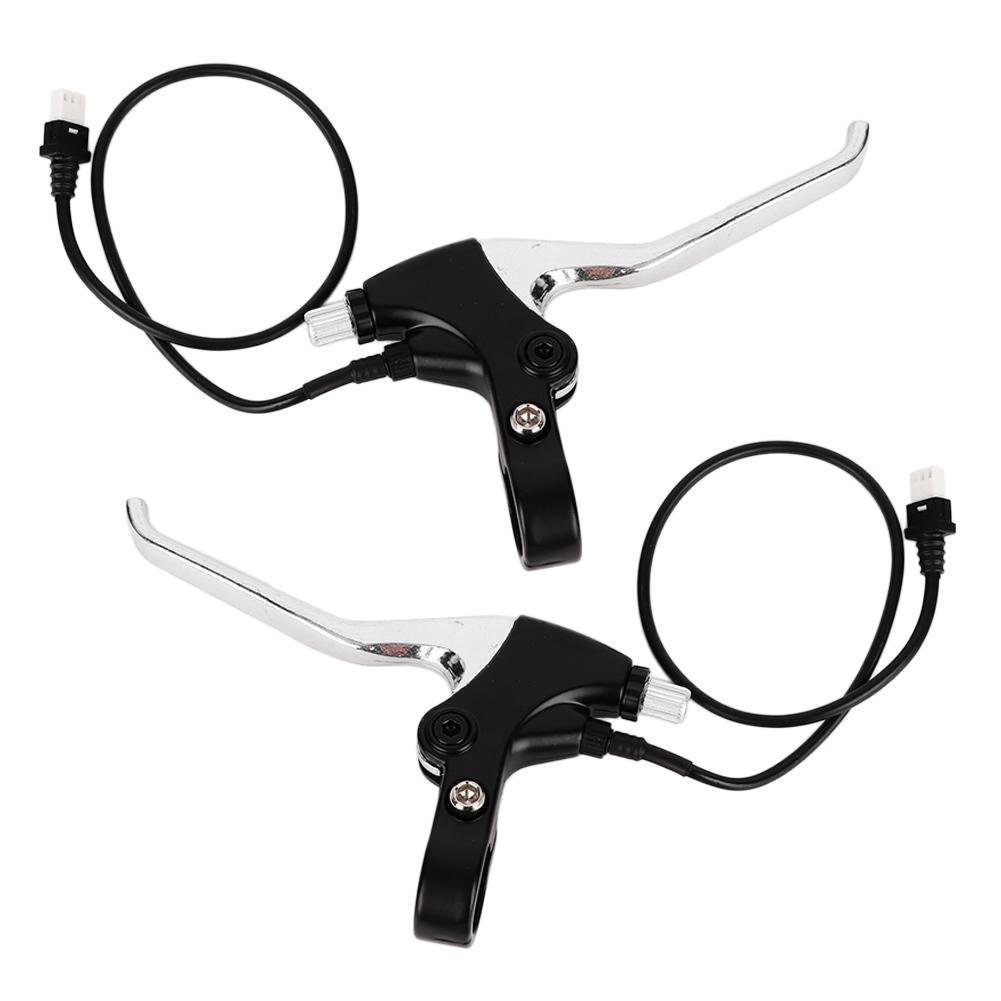 1 Pair Electric Bike Brake Lever Bar Modification Parts for Mountain Road Bicycles