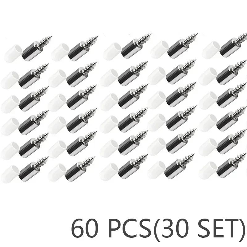 80/10 шт. саморезы многослойный держатель пластины стеллаж для хранения в гардеробе фиксированная опора с нескользящей резиновой втулкой