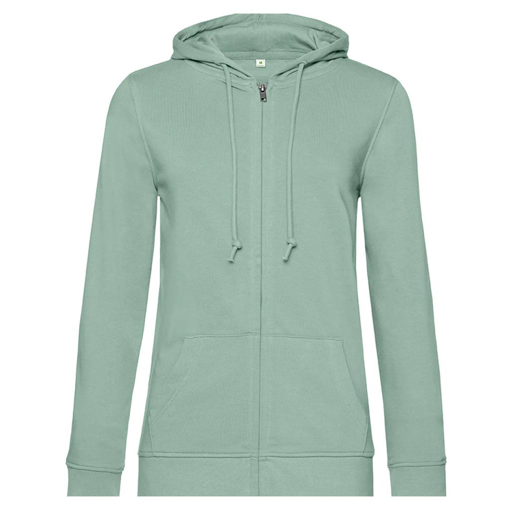 B&C Womens/Ladies Inspire Plain Full Zip Hoodie