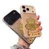 Gold Foil Gourd iPhone Case for Models 11-16, Ultra-thin & Drop-proof, Compatible with Apple 17 Pro Max and New 15.