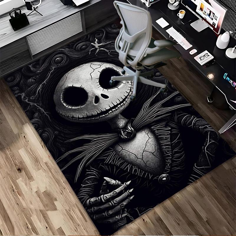 Nightmare Before Christmas Living Room Non-Slip Area Rug Soft Carpet for Bedroom Game Playroom Sofa Office Home Decor Doormat Christmas Gift C9211618