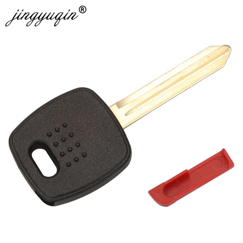 jingyuqin 10x For Nissan A33/A32 Transponder Key Shell Replacement Fob Auto Car Key Cover Case NSN14/NSN11 Uncut Blank Blade