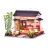 Dollhouse Miniature with Furniture Garden Decoration, DIY Wooden Kit Chinese Style Country
