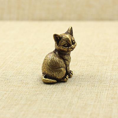 Симпатичные маленькие портативные миниатюрные фигурки кошек для дома