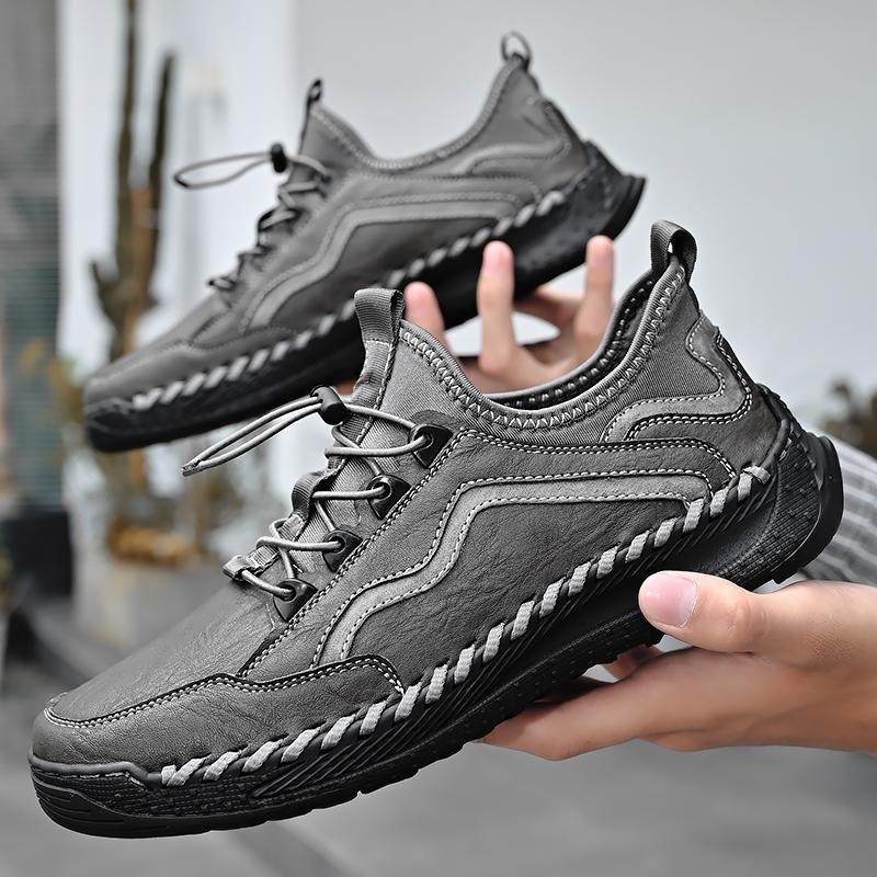 Handmade Leather Shoes Men Driving Shoe Casual Sneakers Leather Loafers Men Shoes Hot Sale Moccasins Tooling Shoe Footwear