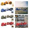 1/64 Scale Tow Truck Friction Powered Toy for Kids Girls Boy Toddler 3 4 5 6 Years Old