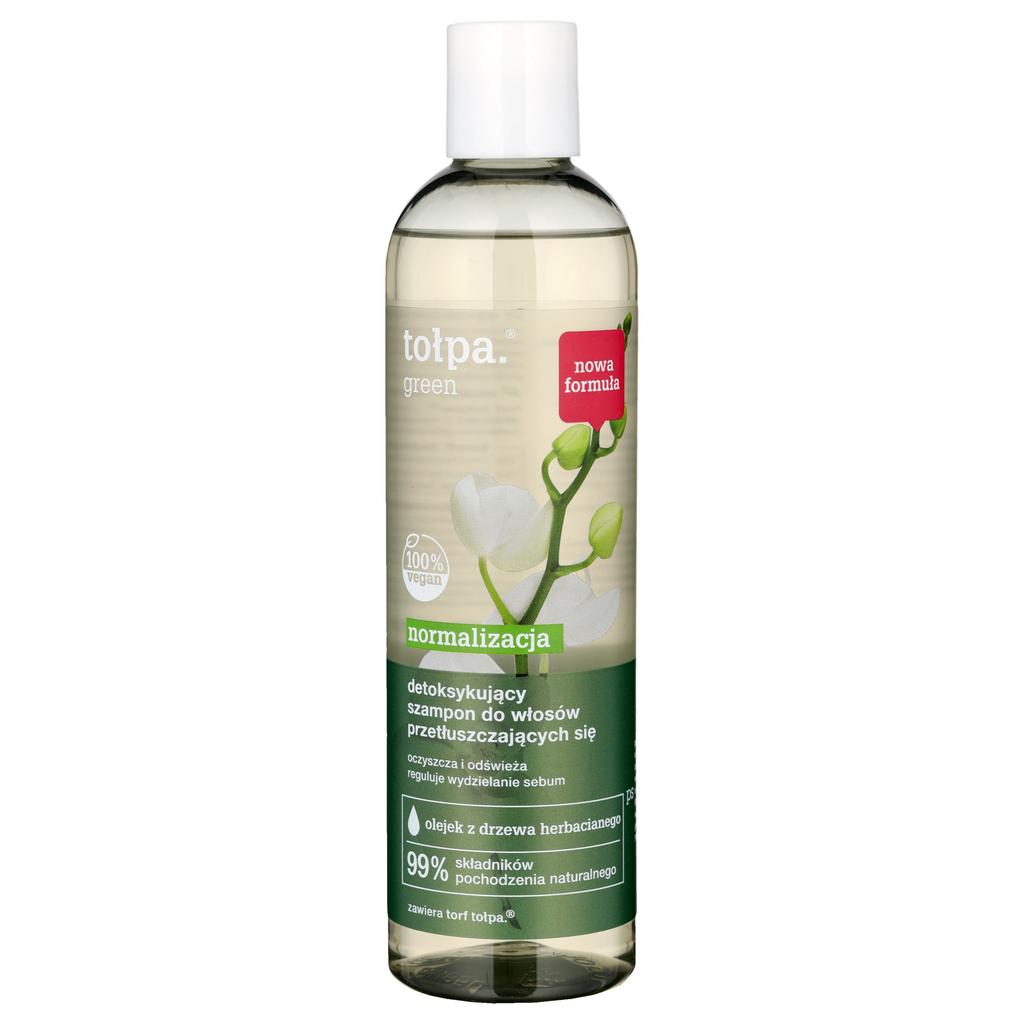 Tołpa Green Normalizacja Detoksujący Szampon Do Włosów Przetłuszczających Się 300 Ml