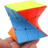YUNTENG Cube Twist 3x3 Speed Cube без наклеек Яркий цветной волшебный пазл (Твист 3-й)