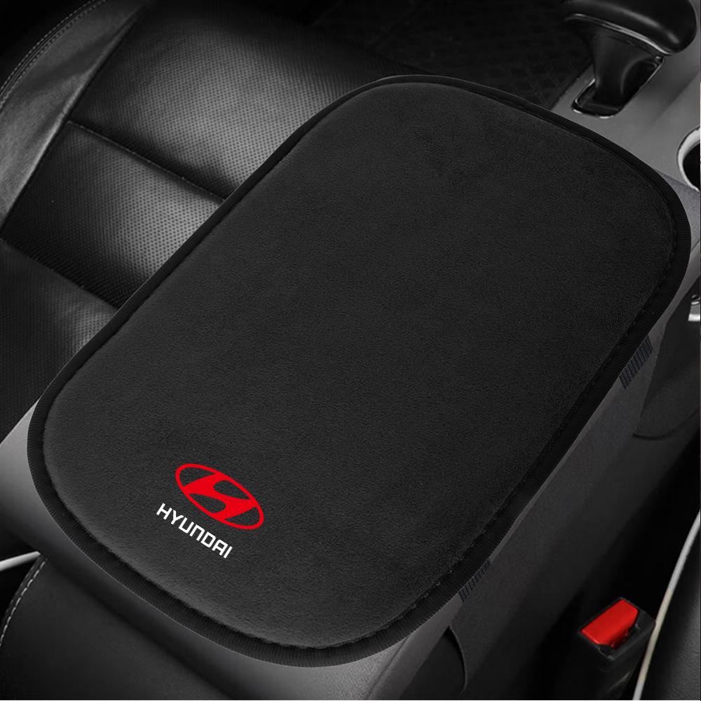 1PCS Car Central Armrest Soft Pad Waterproof Anti-fouling Protector Cover For Hyundai Genesis N-LINE I10 I20 I30 I40 IX20 IX35 RR55