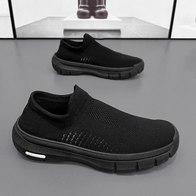 Fashion Fashion Flat Sole Casual Men's Shoes 2024 New Mesh Breathable Comfort Sneakers Men Lightweight Soft Sole Shoes Zapatillas Hombre