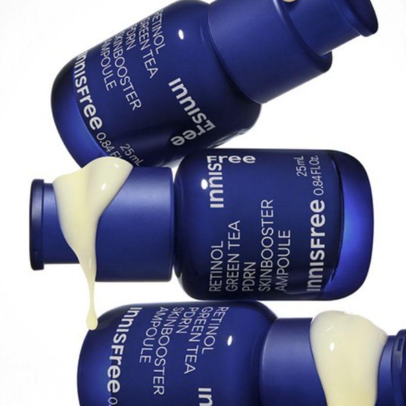 Innisfree Retinol Green Tea PDRN Skin Booster Ampoule 25ml