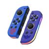 BT 5.2 RGB LED Switch L/R JoyCon Gamepad for Nintendo Switch/Lite/Oled JoyCon Gamepads Joystick with Dual Vibration(Blue Purple)
