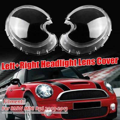 Левая и правая крышка фары, крышка линзы фары, абажур для Mini R56 Cooper 2007-2013 63127270023 63127270024 1305630537
