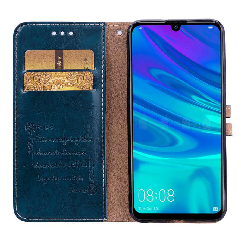 Магнитный кожаный чехол на телефон Honor 9A 9X 9S 9C 10 20 Lite 20s со слотом для банковских карточек