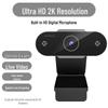 HD Webcam with Integrated Microphone for Desktop, Laptop, and Live Streaming.
