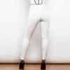 Melody Regular White High Waist Leather V Shape Leggings Winter Clothes Women Warm Leggings Women's Pants