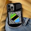 Tanzania Flag Soft Phone Case for iPhone 17 Air 16e Pro max 15 Pro 13 14 Plus 11 12 MagSafe Magnetic Coque