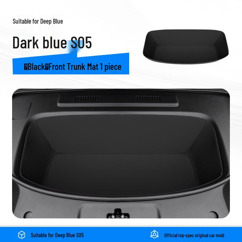 Deep Blue S05 Trunk Mat & Storage Box for Car Interior Modification