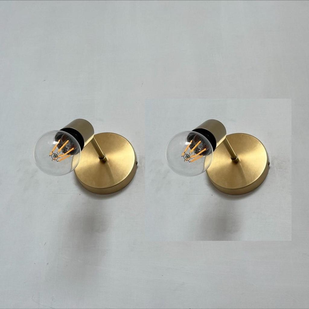 Набор из 2 настенных бра, 1 держатель для ванной комнаты, настенный светильник для туалетного столика, настенный светильник середины века, настенные светильники для домашнего декора