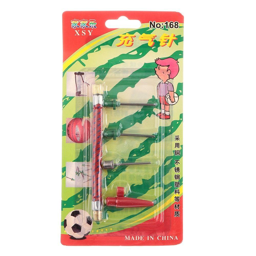 Volleyball Accessories Inflating Needle Kits Pump Hose Adapter Bike Tire Tube Basketball Football