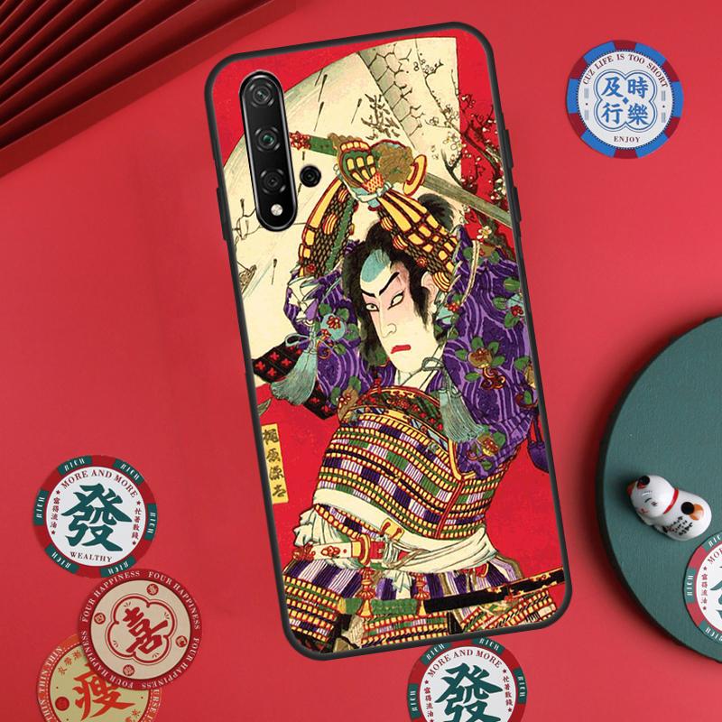 Японское искусство самураев Для Huawei Nova Y73 Y72 Y61 Y91 Y90 Y70 Y60 12s 12i 11i 8i 9 10 SE P60 Pro P30 P40 Lite Чехол
