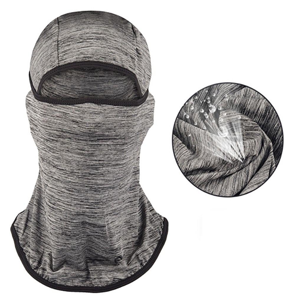 Cooling Neck Balaclava Face Mask Hiking Scarves Full Face Cap Summer Cycling Balaclava Sport