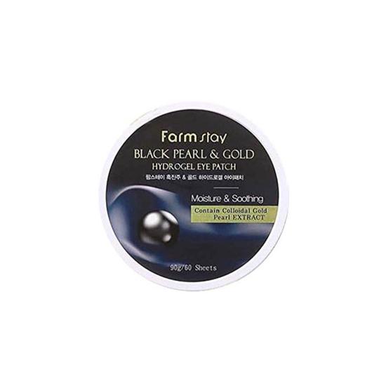 FARM STAY Black Pearl Gold Hydrogel Eye Patch 90g (3 Options)